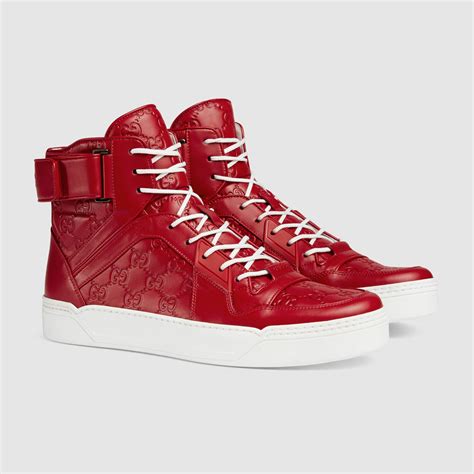 cheap gucci sneakers with red sole|gucci fur sneakers women's.